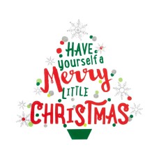 Holiday Lane Have Yourself A Merry Little Christmas Wall Decal
