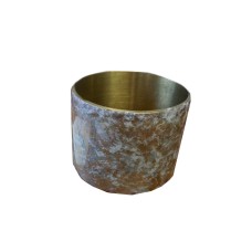 Holiday Lane Metal Enameled Basic Candle Holder