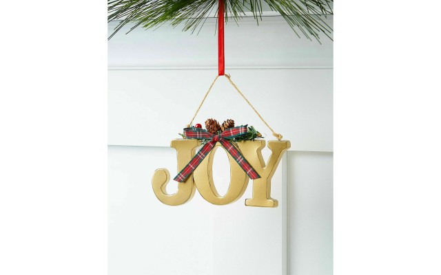  Metal Joy Ornament