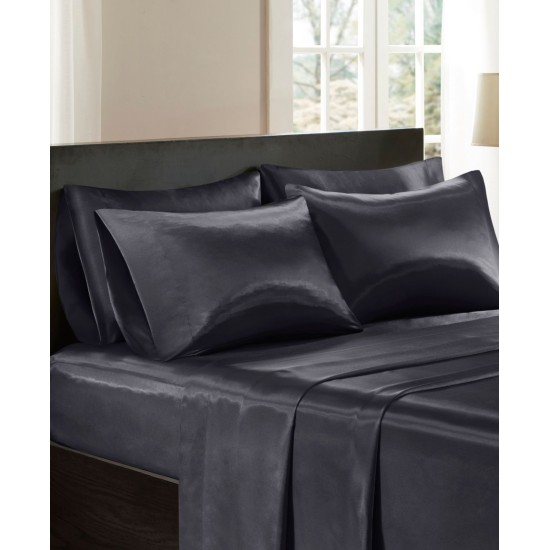 Home Design Standard Queen 2-Pc. Satin Pillow Protector Set