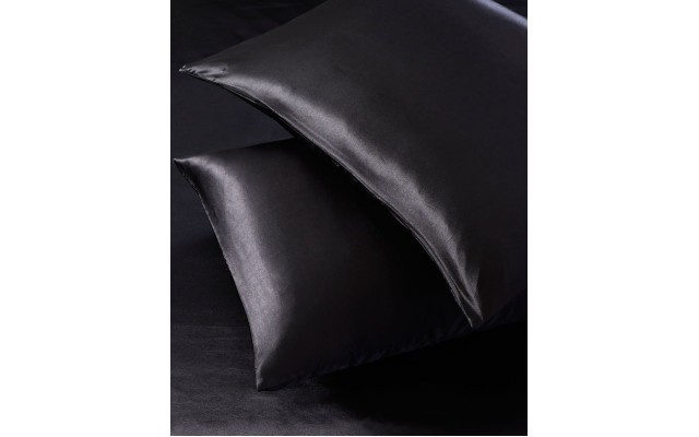 Home Design Standard Queen 2-Pc. Satin Pillow Protector Set