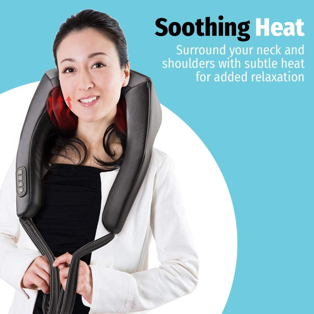 Homedics Cordless Neck And Shoulder Massager With Heat