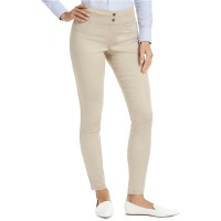 Hue Women’s Original Smoothing Denim Leggings, Tan, X-Small