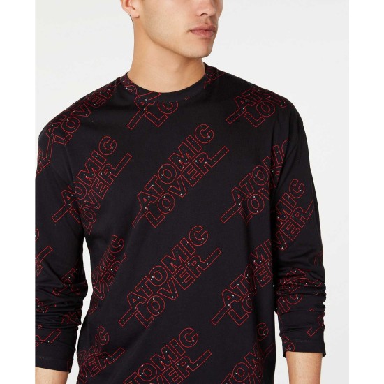  Men’s Oversized Atomic Lover Graphic Sweatshirts