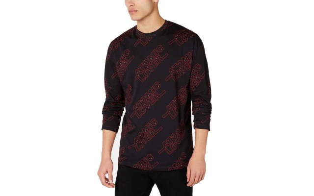  Men’s Oversized Atomic Lover Graphic Sweatshirts