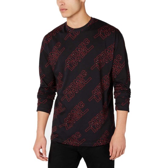  Men’s Oversized Atomic Lover Graphic Sweatshirts