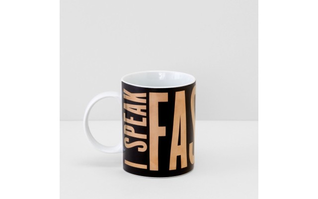 I Speak Fashion Mug Basic