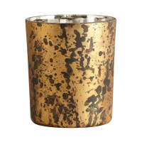 Illume Majestic Glass Candle (Gold, 3X4)