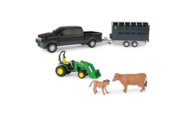  Animal Hauling Set with Cows