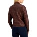  Juniors’ Faux-Leather Jacket