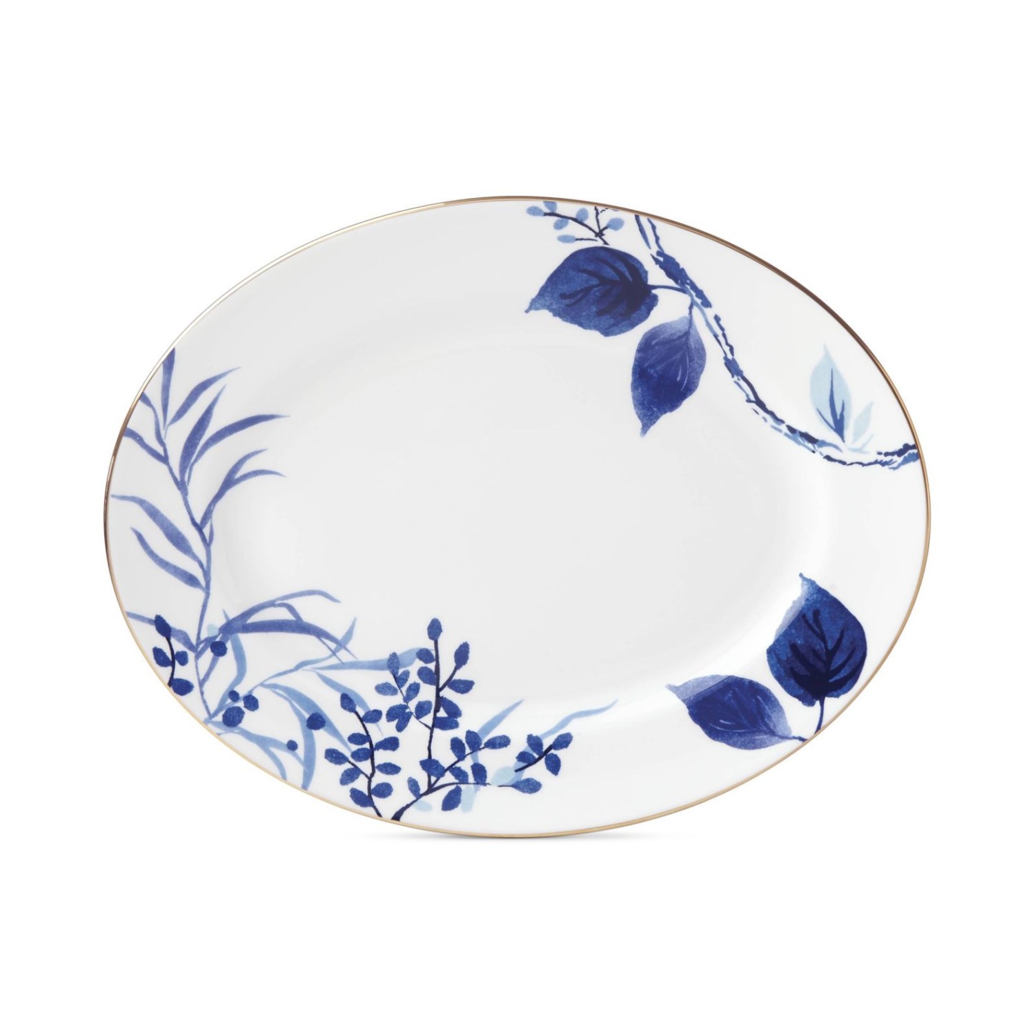 Kate Spade Birch Way Indigo Serving Platter