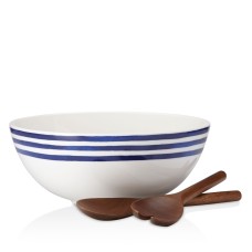 Kate Spade Charlotte Street Salad Set, Blue