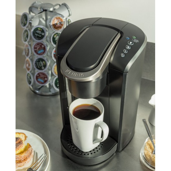  K-Select Single-Serve K-Cup Pod Coffee Maker with Strength Control, Matte Black