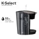  K-Select Single-Serve K-Cup Pod Coffee Maker with Strength Control, Matte Black