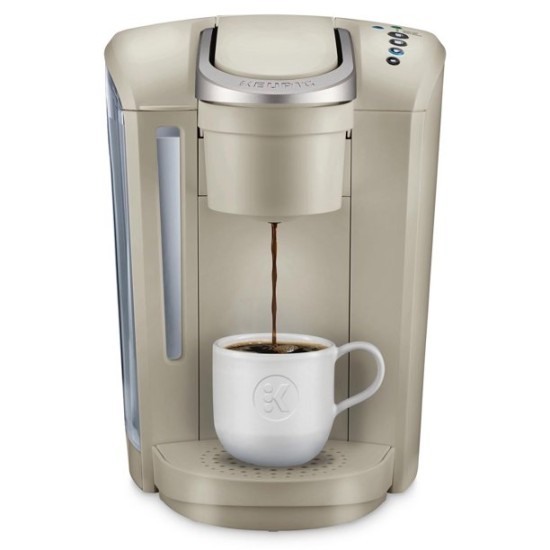  K-Select Single-Serve K-Cup Pod Coffee Maker with Strength Control, Sandstone