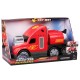  Freightliner License-Turbo Engine Road Rockers Light and Sound Motorized Vehicle Toy, Red