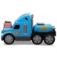  Freightliner License-Turbo Engine Road Rockers Light and Sound Motorized Vehicle Toy, Blue