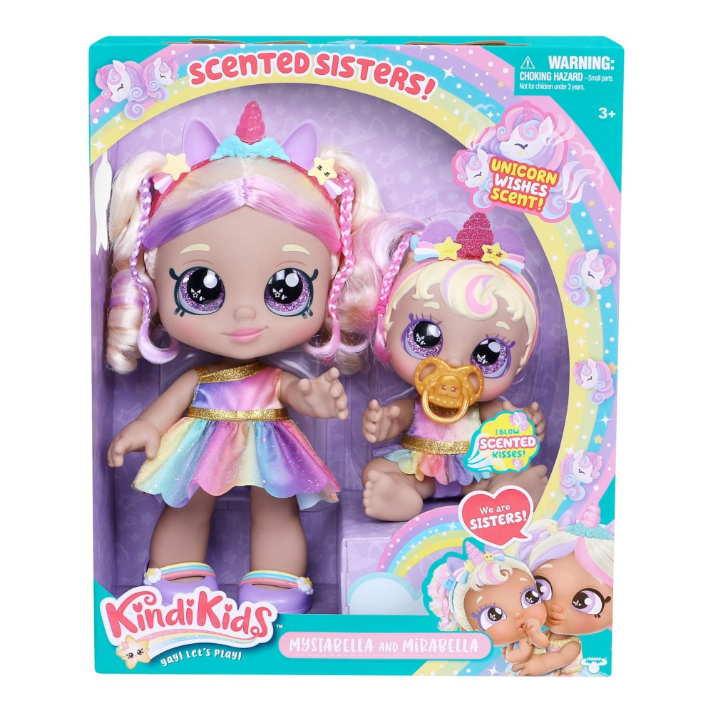 Kindi Kids Mystabella Sisters Sweet Scent Dolls Set