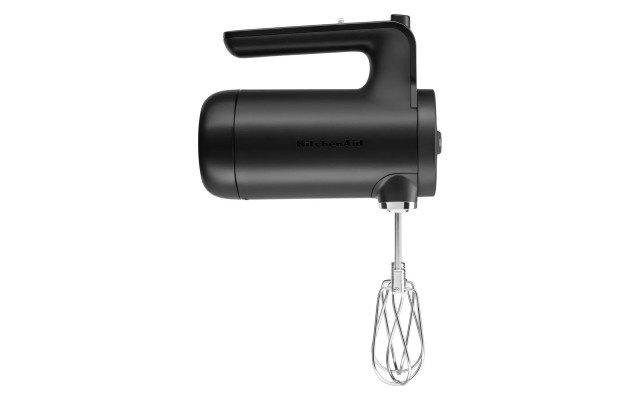 Variable-Speed Cordless Hand Mixer 7 Speeds to Stir, Black KHMB732BM