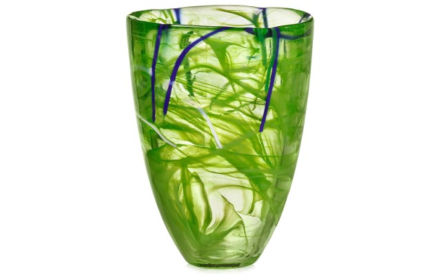  Contrast Vase, Lime