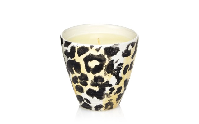  x Vietri Amber Black Vanilla Candle