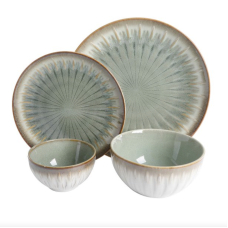 Laurie Gates Nova 16-Piece Service for 4 Dinnerware Set