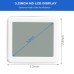 LCD Digital Indoor Thermometer Hygrometer Room Temperature Humidity Gauge Meter Thermo-Hygrometer Home Thermometer Indoor Hygrometer