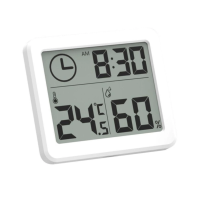 LCD Digital Indoor Thermometer Hygrometer Room Temperature Humidity Gauge Meter Thermo-Hygrometer Home Thermometer Indoor Hygrometer