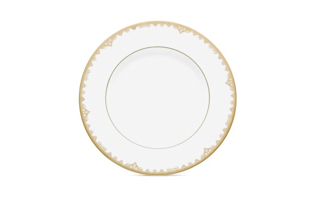  Federal Gold Accent Plate, White
