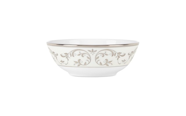  Opal Innocence Silver Place Setting Bowl, White