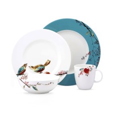 Lenox Simply Fine Chirp 4 Piece Place Setting, Multi