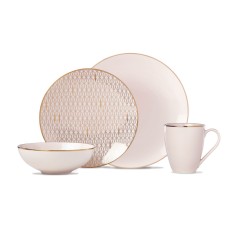 Lenox Trianna 4-Pc. Place Setting with Gold Salad Plate