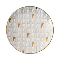 Lenox Trianna Salad Plate With Gold- White