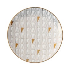 Lenox Trianna Salad Plate With Gold- White