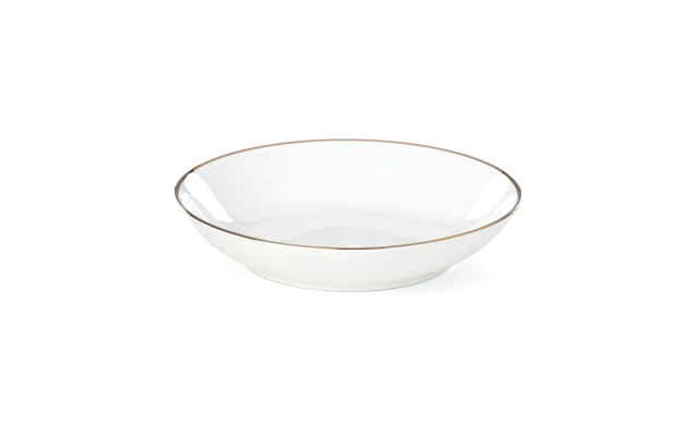  White Trianna Large Pasta Bowl