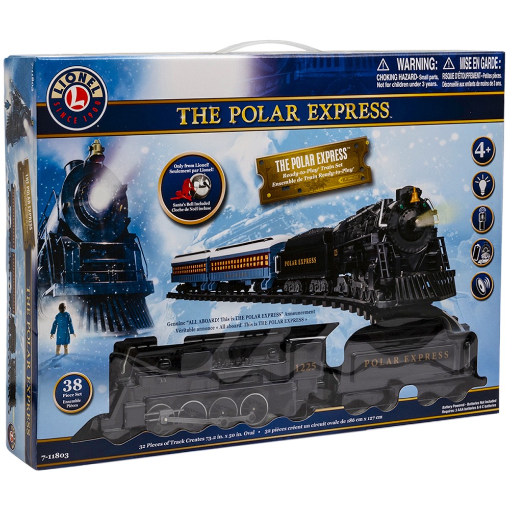 Lionel Polar Express Christmas Ready To Play Train Set