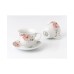  Floral 8 Piece 8oz Tea or Coffee Cup and Saucer Set, Service