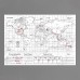  Rose Gold Travel Edition Scratch Map