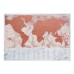  Rose Gold Travel Edition Scratch Map