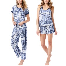 Lucky Brand Ladies Super Soft 4-Piece Pajama Set