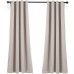 Lush Décor 52″ x 63″ Blackout Curtain Set, Wheat
