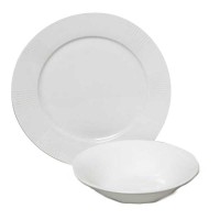 Majesticware By Oneida Serving Plate & Bowl 2Pc Set (Sunrise Brown)