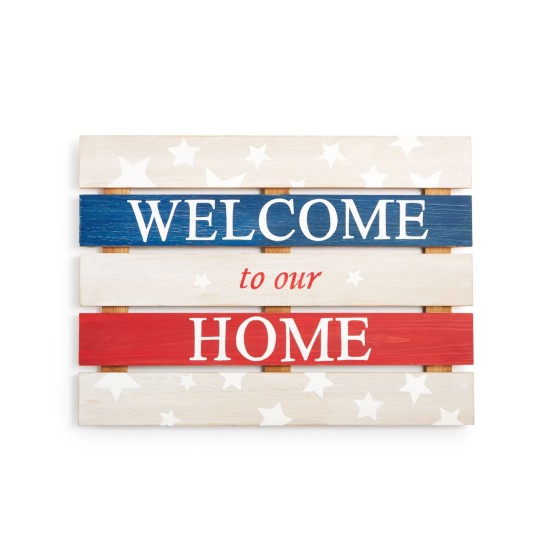  Americana “Welcome to Our Home” Wall Art