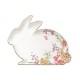  Easter Figural Bunny Platter Multi