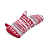 Martha Stewart Collection Fair Isle Oven Mitt