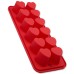  Collection Heart Ice Cube Mold Red