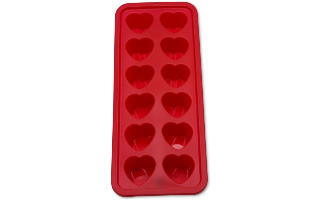  Collection Heart Ice Cube Mold Red