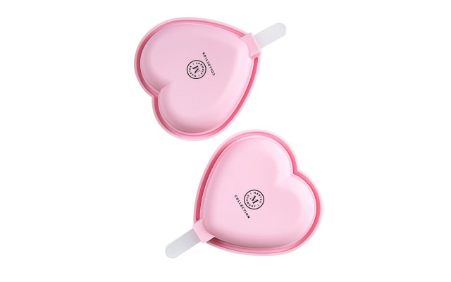  Collection Heart Popsicle Molds, Set of 2