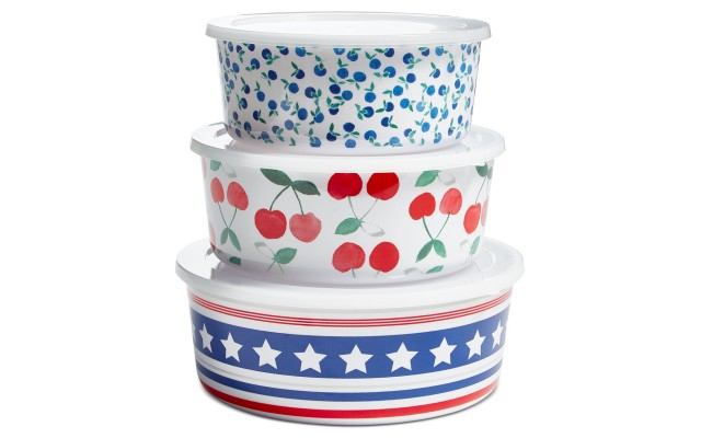  Nesting Food Storage Containers, Set of 3