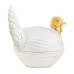  Collection Turkey Covered Vegetable Bowl (White)